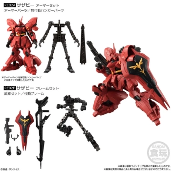 G FRAME FA02 RE02 Sazabi